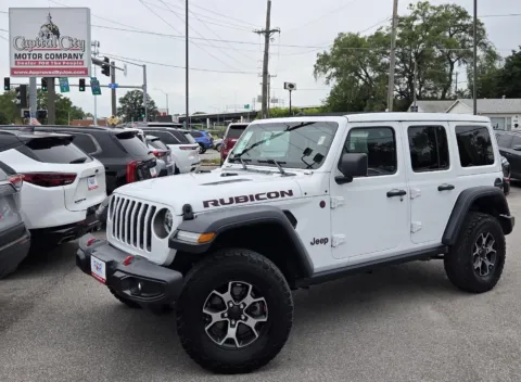 White 2019 JEEP WRANGLER UNLIMT Rubicon for sale in Des Moines, IA