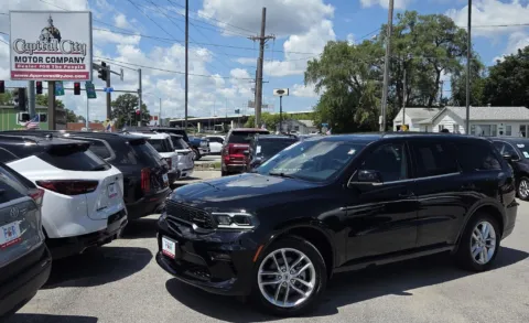 Black 2022 DODGE DURANGO GT for sale in Des Moines, IA