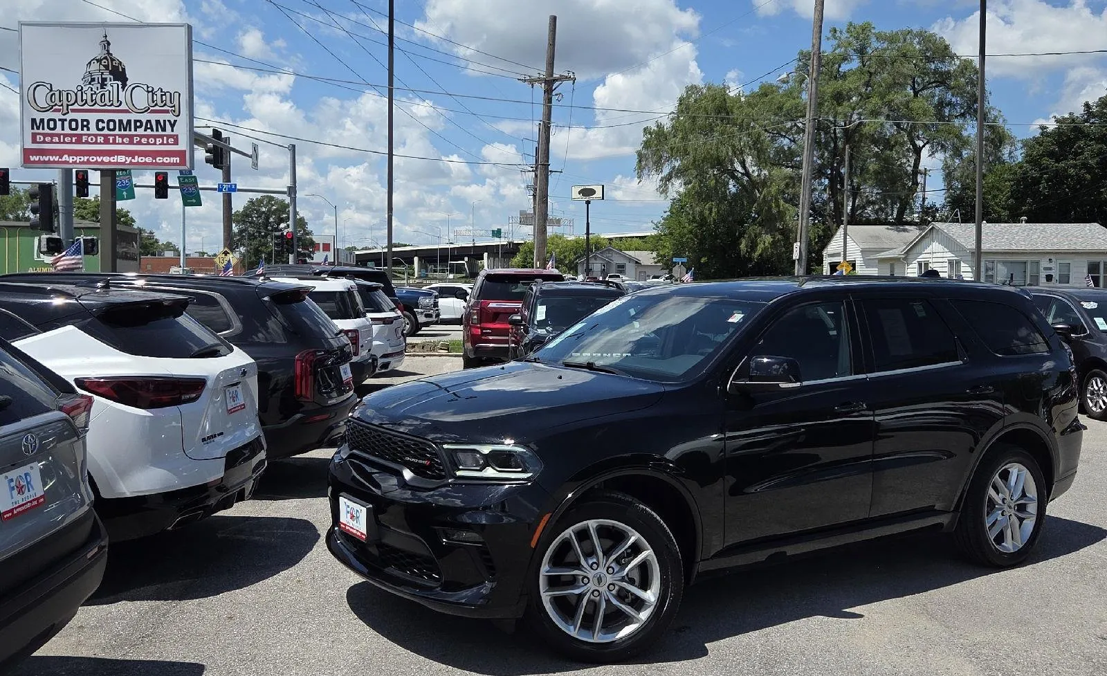 Black 2022 DODGE DURANGO GT for sale in Des Moines, IA