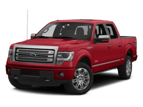 Red 2014 Ford F-150 Platinum for sale in Des Moines, IA