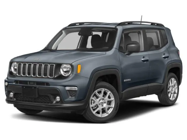 Blue 2023 Jeep Renegade Latitude for sale in Des Moines, IA