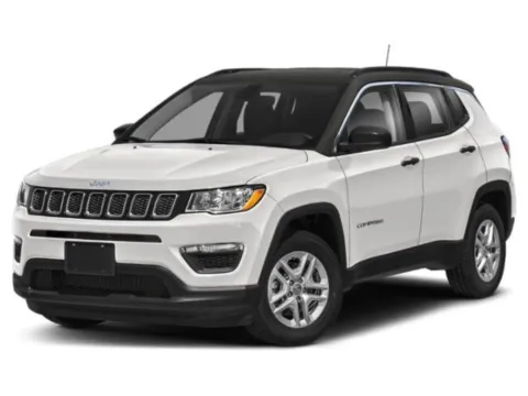 White 2021 Jeep Compass Altitude for sale in Des Moines, IA