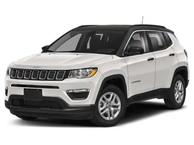 White 2021 Jeep Compass Altitude for sale in Des Moines, IA