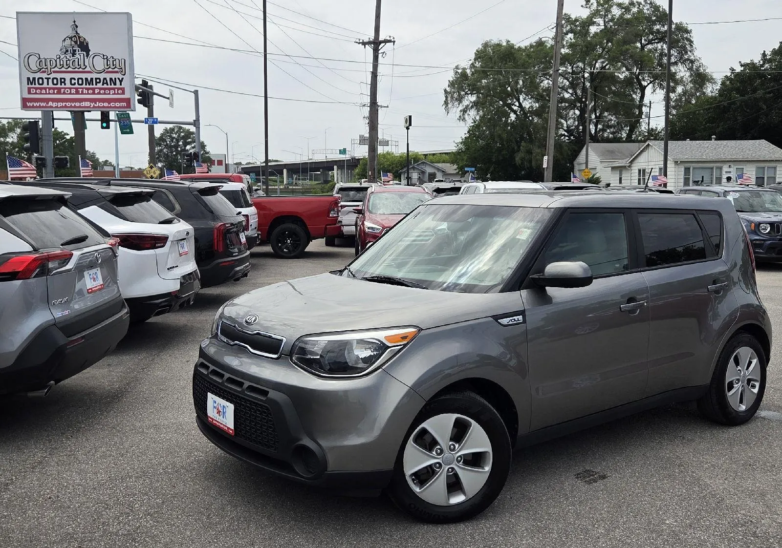 Gray 2016 Kia Soul for sale in Des Moines, IA
