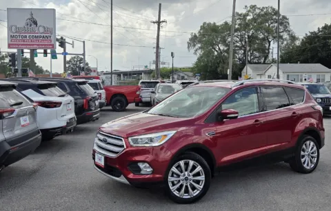 Red 2018 Ford Escape Titanium for sale in Des Moines, IA