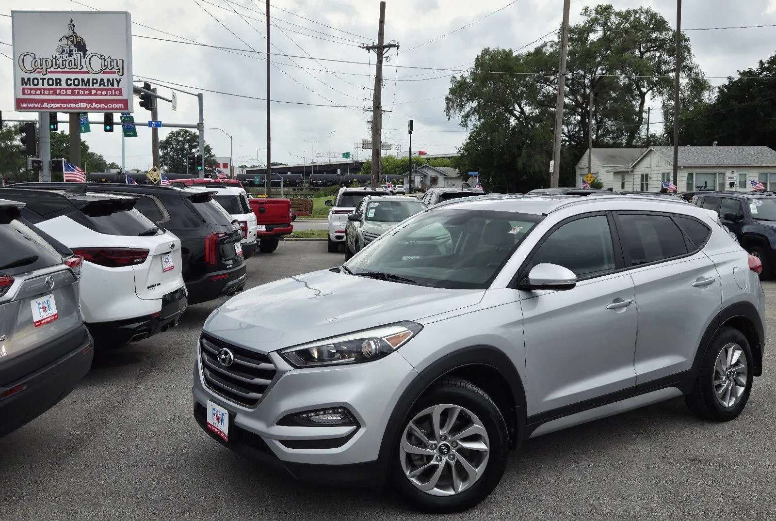 Silver 2018 Hyundai Tucson SEL Plus for sale in Des Moines, IA