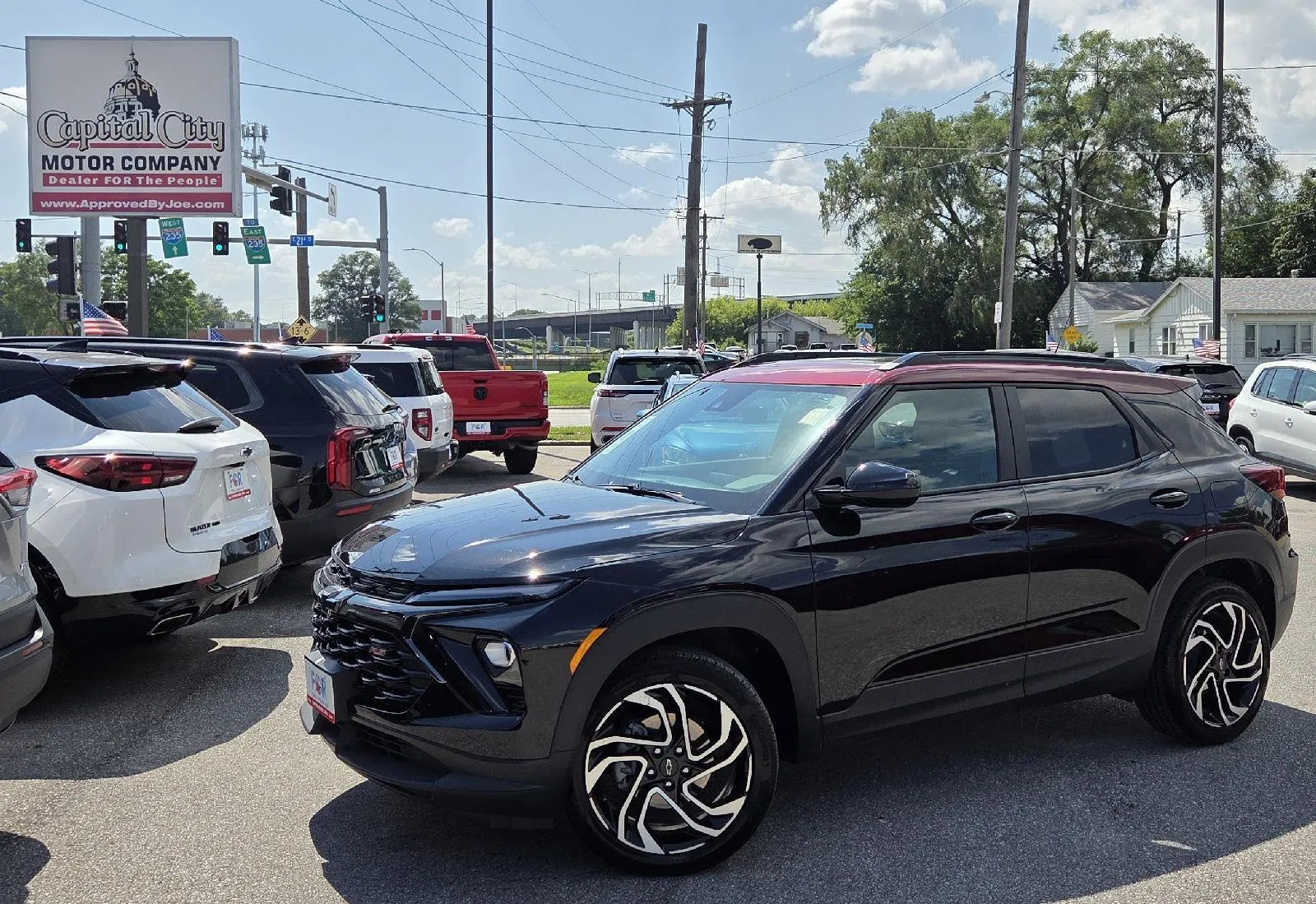 Black 2025 Chevrolet Trailblazer RS for sale in Des Moines, IA