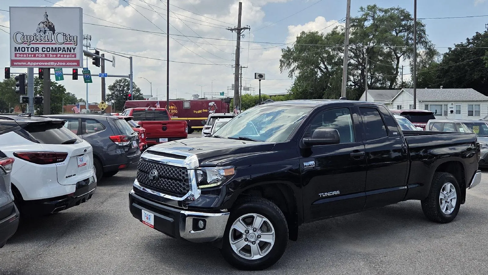 Black 2020 Toyota Tundra SR5 for sale in Des Moines, IA