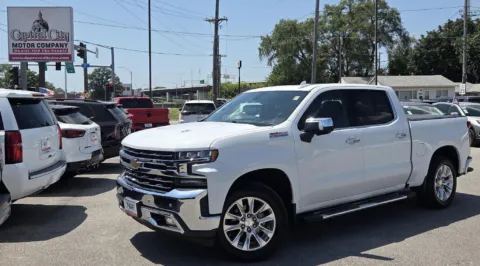 White 2020 Chevrolet Silverado 1500 LTZ for sale in Des Moines, IA