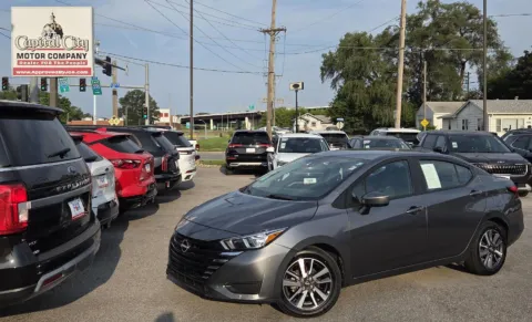Gray 2023 Nissan Versa SV for sale in Des Moines, IA