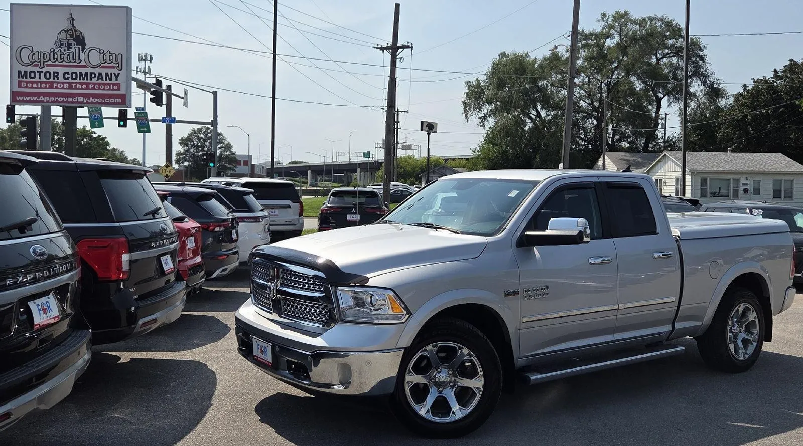 Silver 2016 Ram 1500 Laramie for sale in Des Moines, IA