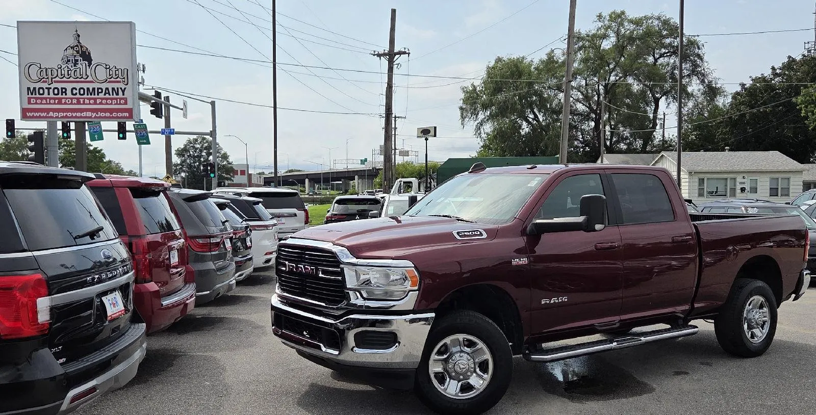 Red 2021 Ram 2500 Big Horn for sale in Des Moines, IA