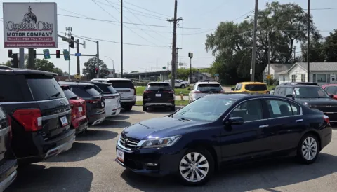 Black 2015 Honda Accord Sedan EX for sale in Des Moines, IA