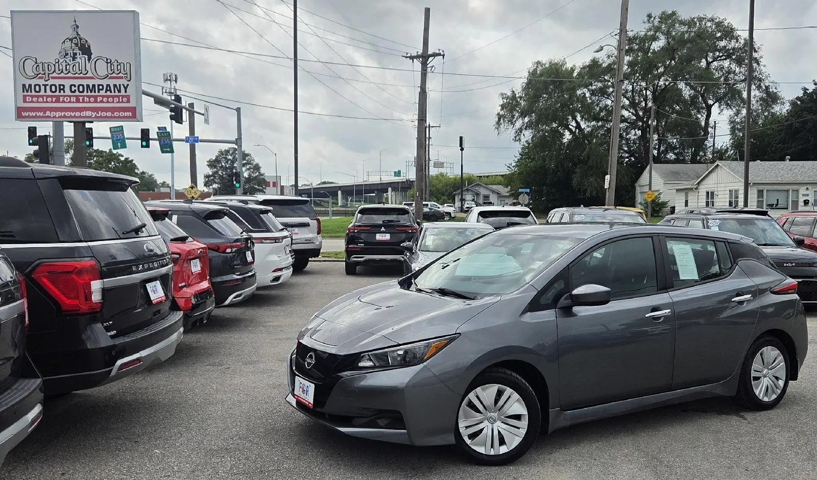 Gray 2025 Nissan LEAF S for sale in Des Moines, IA