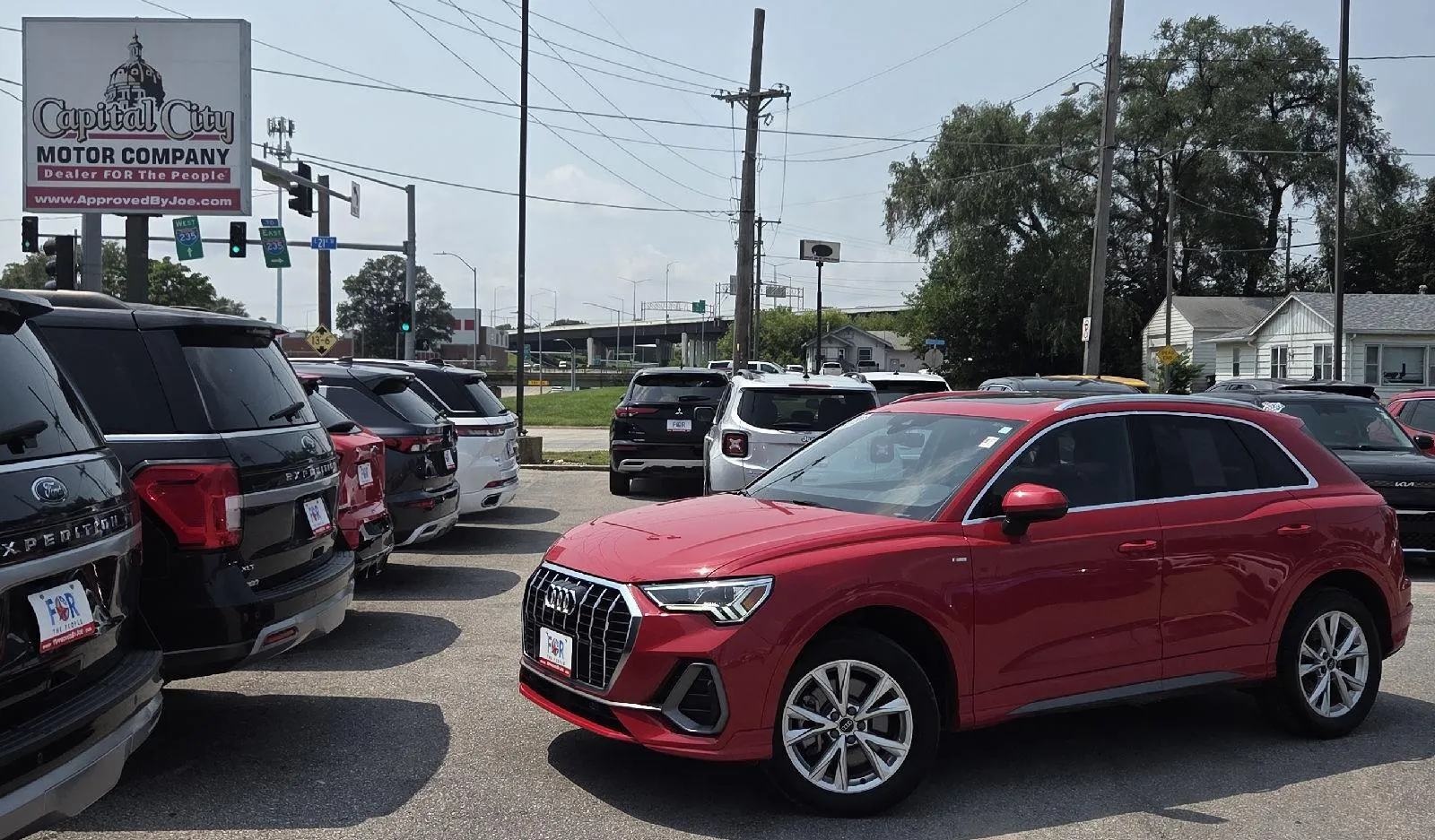 Red 2024 Audi Q3 S line Premium for sale in Des Moines, IA