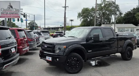 Black 2013 Ford F-150 FX4 for sale in Des Moines, IA