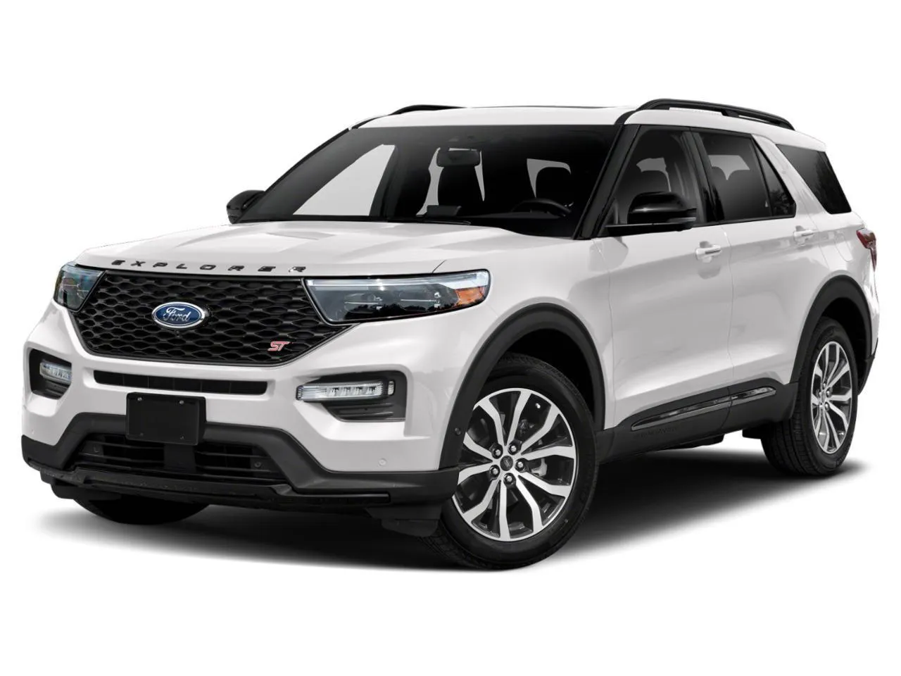 White 2022 Ford Explorer ST for sale in Des Moines, IA