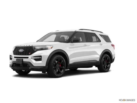 White 2022 Ford Explorer ST for sale in Des Moines, IA