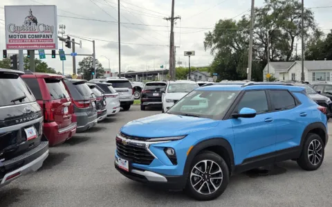 Blue 2025 Chevrolet Trailblazer LT for sale in Des Moines, IA