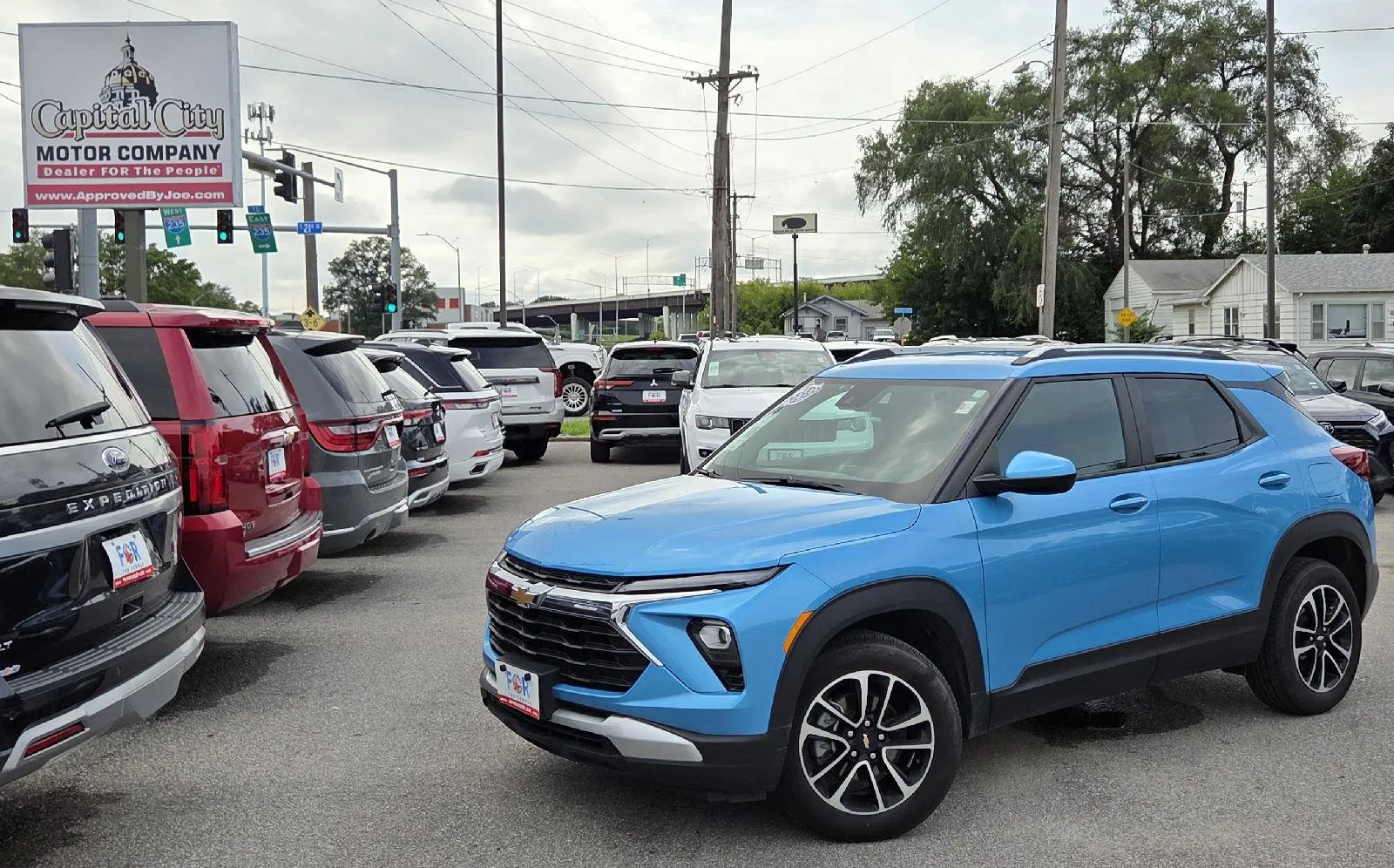 Blue 2025 Chevrolet Trailblazer LT for sale in Des Moines, IA