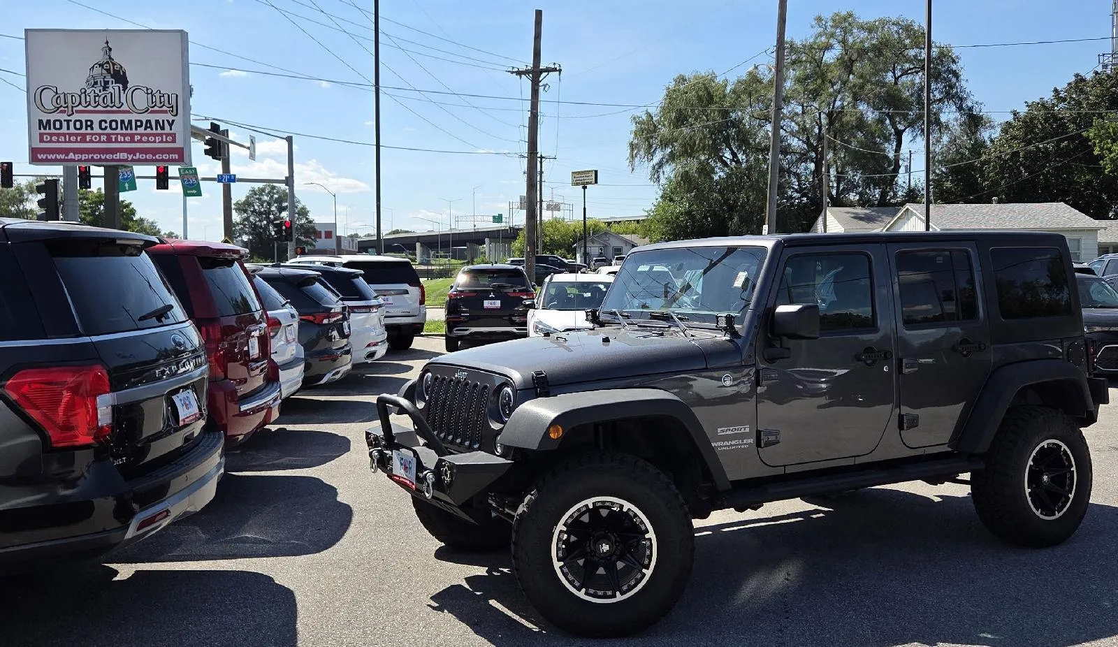 2017 Jeep Wrangler Unlimited Sport for sale in Des Moines, IA