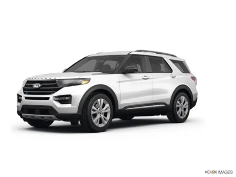 White 2022 Ford Explorer XLT for sale in Des Moines, IA