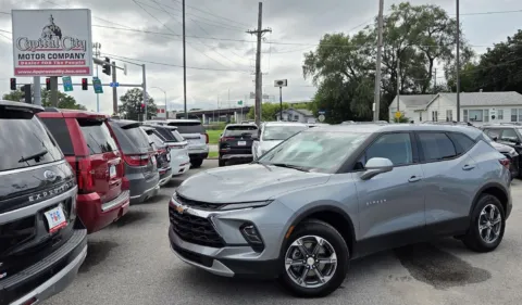 Gray 2025 Chevrolet Blazer LT for sale in Des Moines, IA