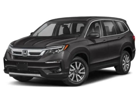 Gray 2021 Honda Pilot EX-L for sale in Des Moines, IA