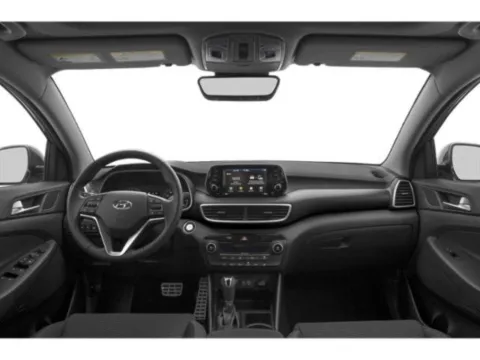 Another view of 2019 Hyundai Tucson Night for sale in Des Moines, IA at Capital City Motor Company