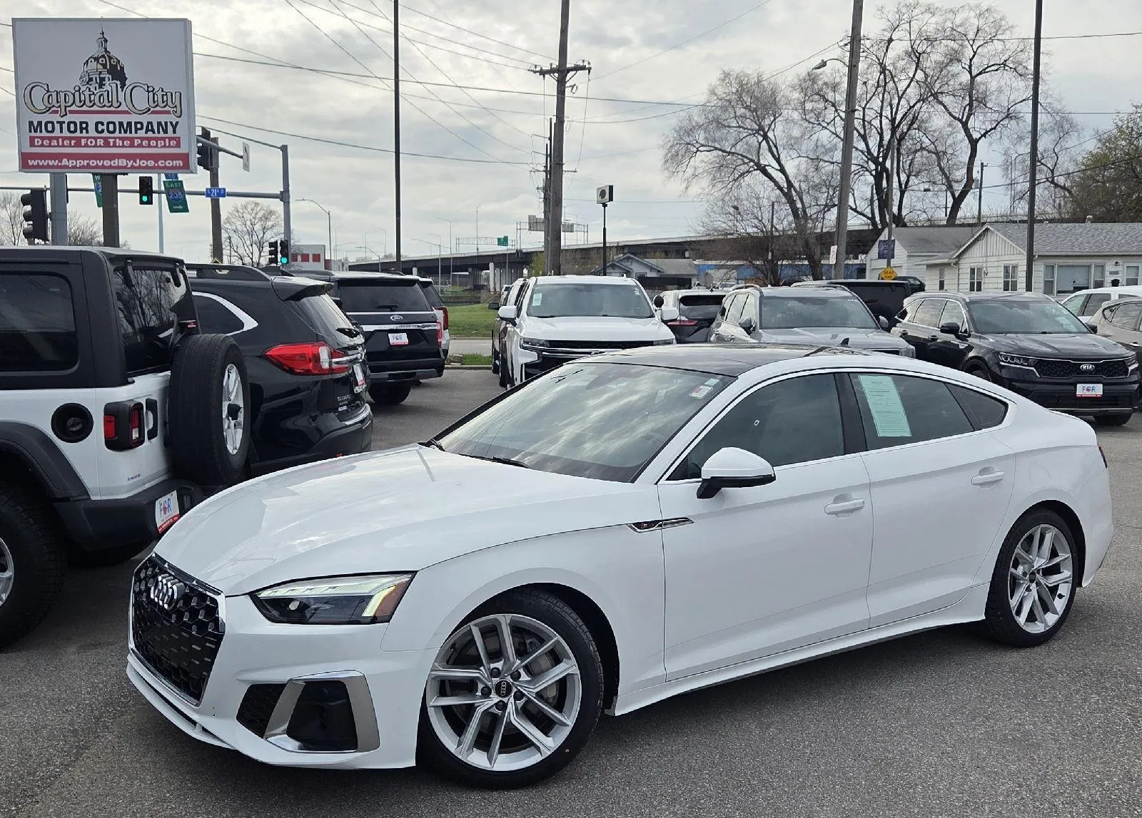 Gray 2024 Audi A5 Sportback S line Premium Plus for sale in Des Moines, IA