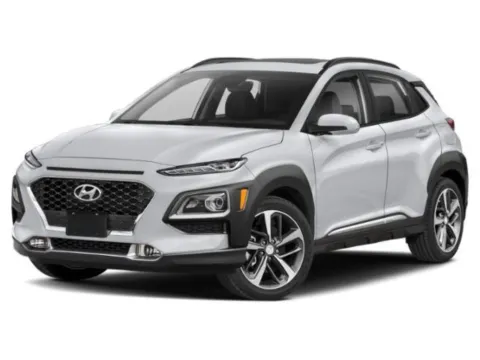 White 2020 Hyundai Kona Limited for sale in Des Moines, IA