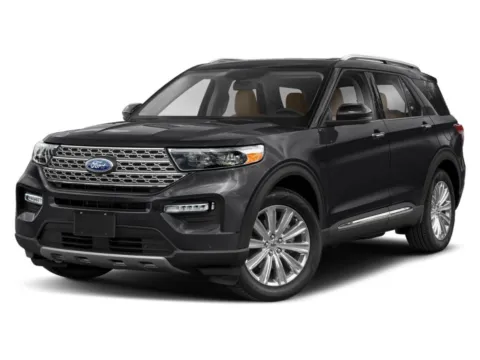 Black 2021 Ford Explorer Limited for sale in Des Moines, IA