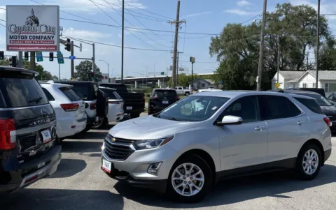 Silver 2019 Chevrolet Equinox LT for sale in Des Moines, IA