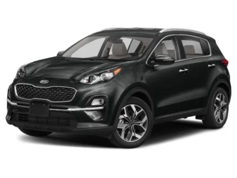 Black 2022 Kia Sportage EX for sale in Des Moines, IA