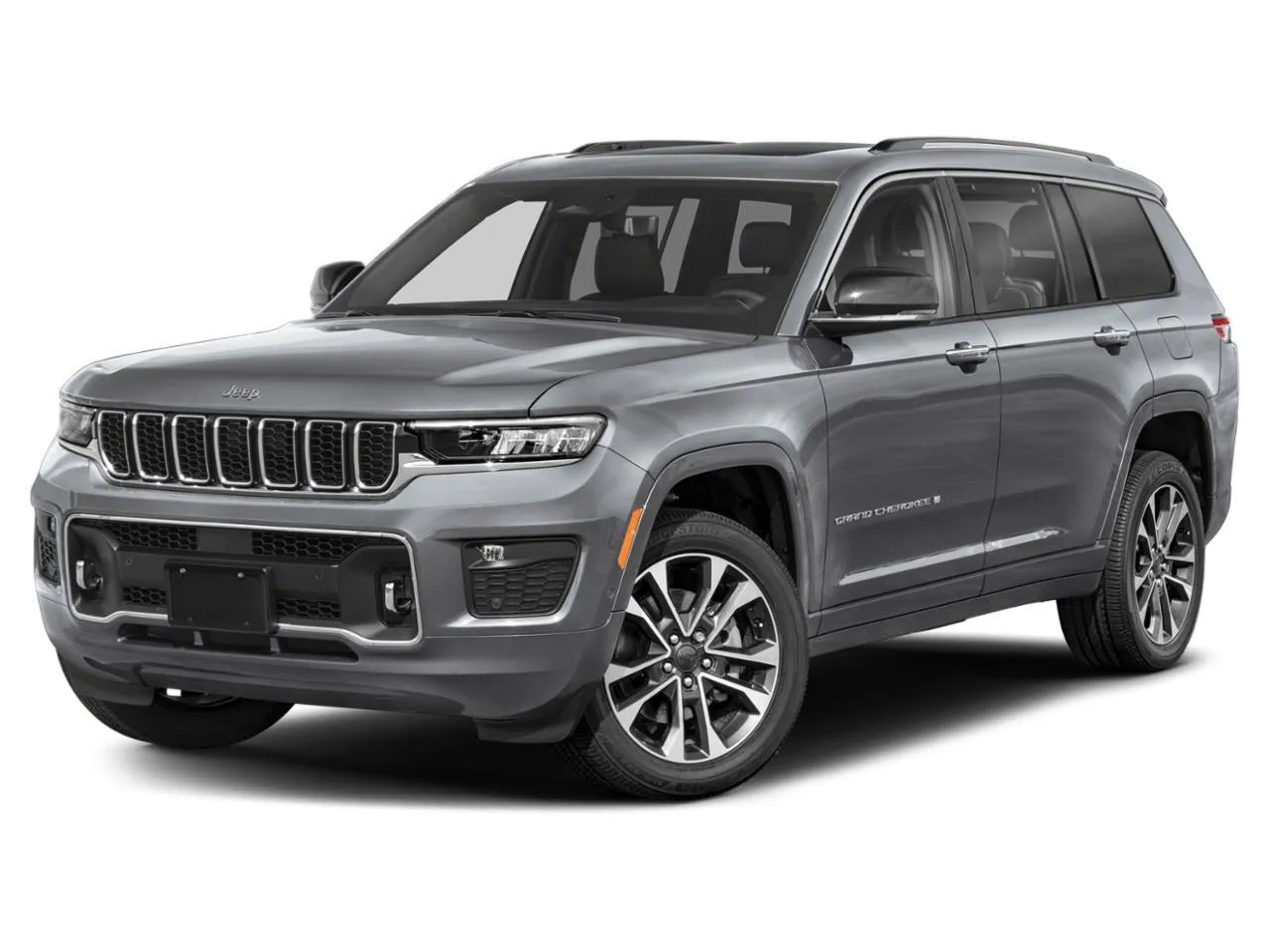 Gray 2023 Jeep Grand Cherokee L Overland for sale in Des Moines, IA