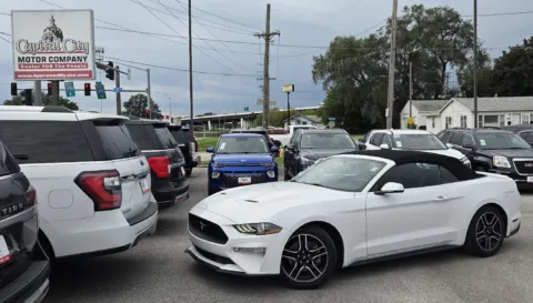 White 2020 Ford Mustang EcoBoost Premium for sale in Des Moines, IA