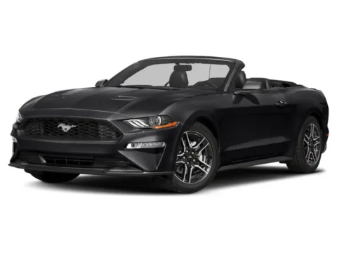 Black 2018 Ford Mustang EcoBoost for sale in Des Moines, IA