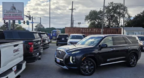Blue 2021 Hyundai Palisade Limited for sale in Des Moines, IA