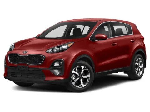 Red 2022 Kia Sportage LX for sale in Des Moines, IA