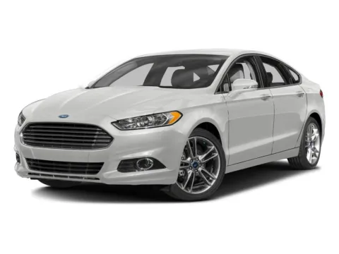 White 2016 Ford Fusion Titanium for sale in Des Moines, IA