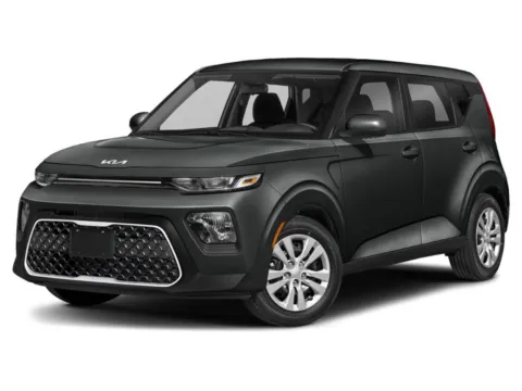 Black 2022 Kia Soul LX for sale in Des Moines, IA