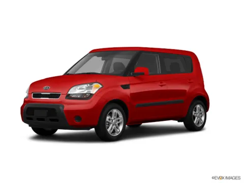 Red 2011 Kia Soul + for sale in Des Moines, IA