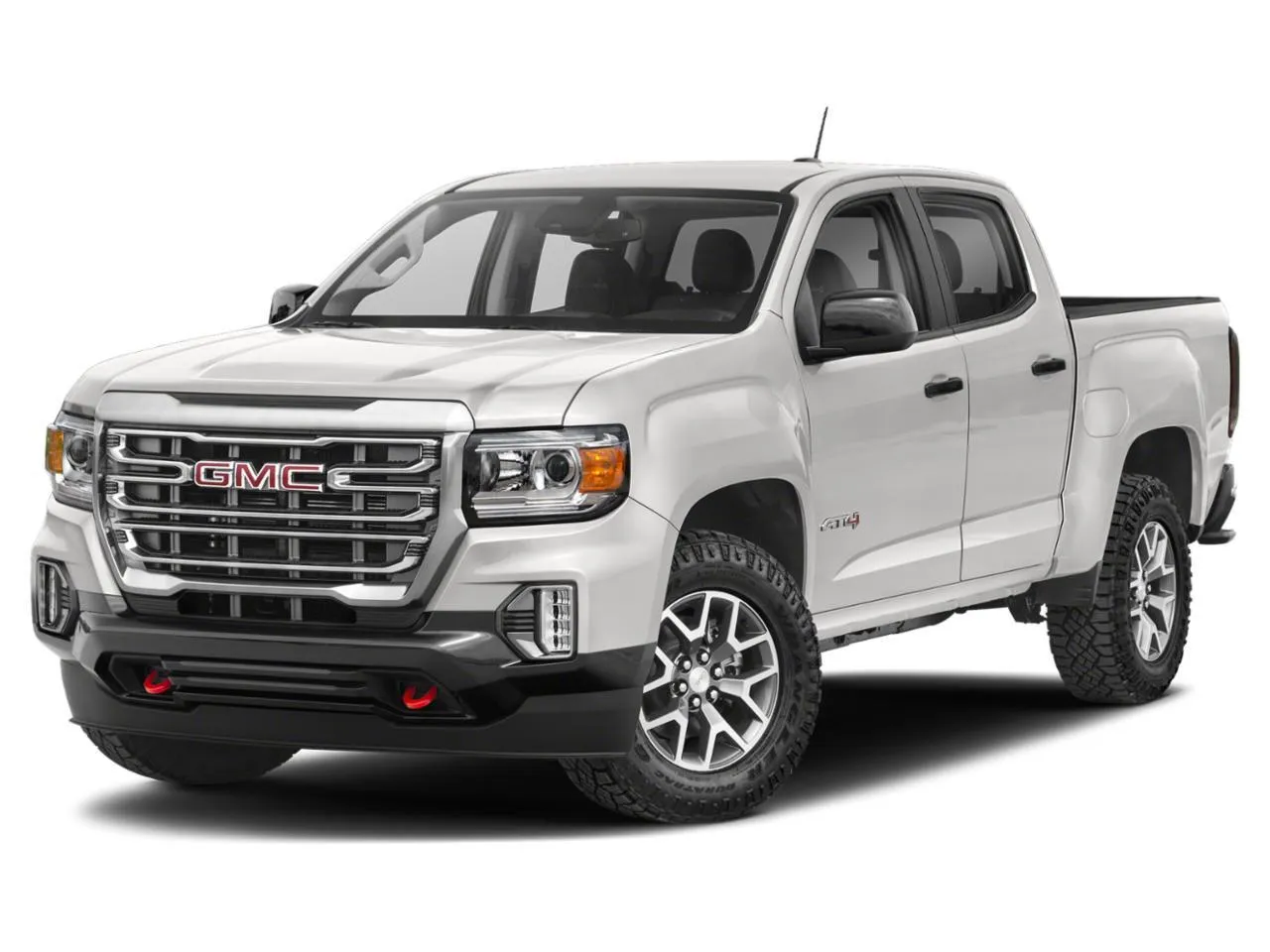 White 2021 GMC Canyon 4WD AT4 w/Leather for sale in Des Moines, IA