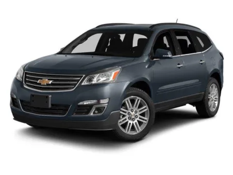 Blue 2014 Chevrolet Traverse LT for sale in Des Moines, IA