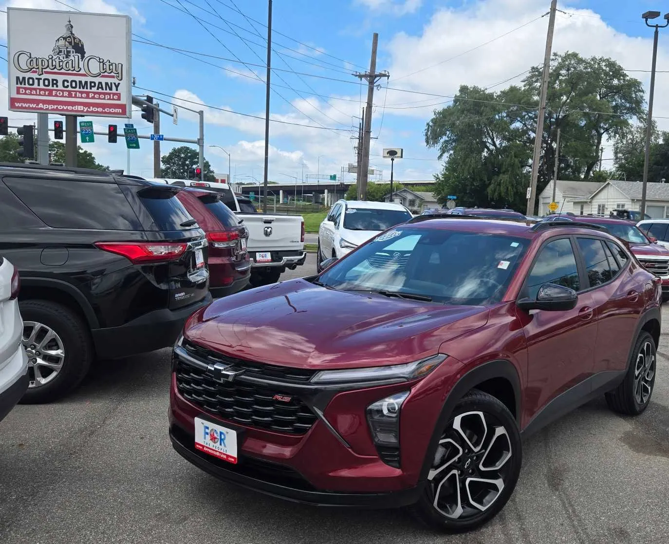 Red 2024 Chevrolet Trax 2RS for sale in Des Moines, IA