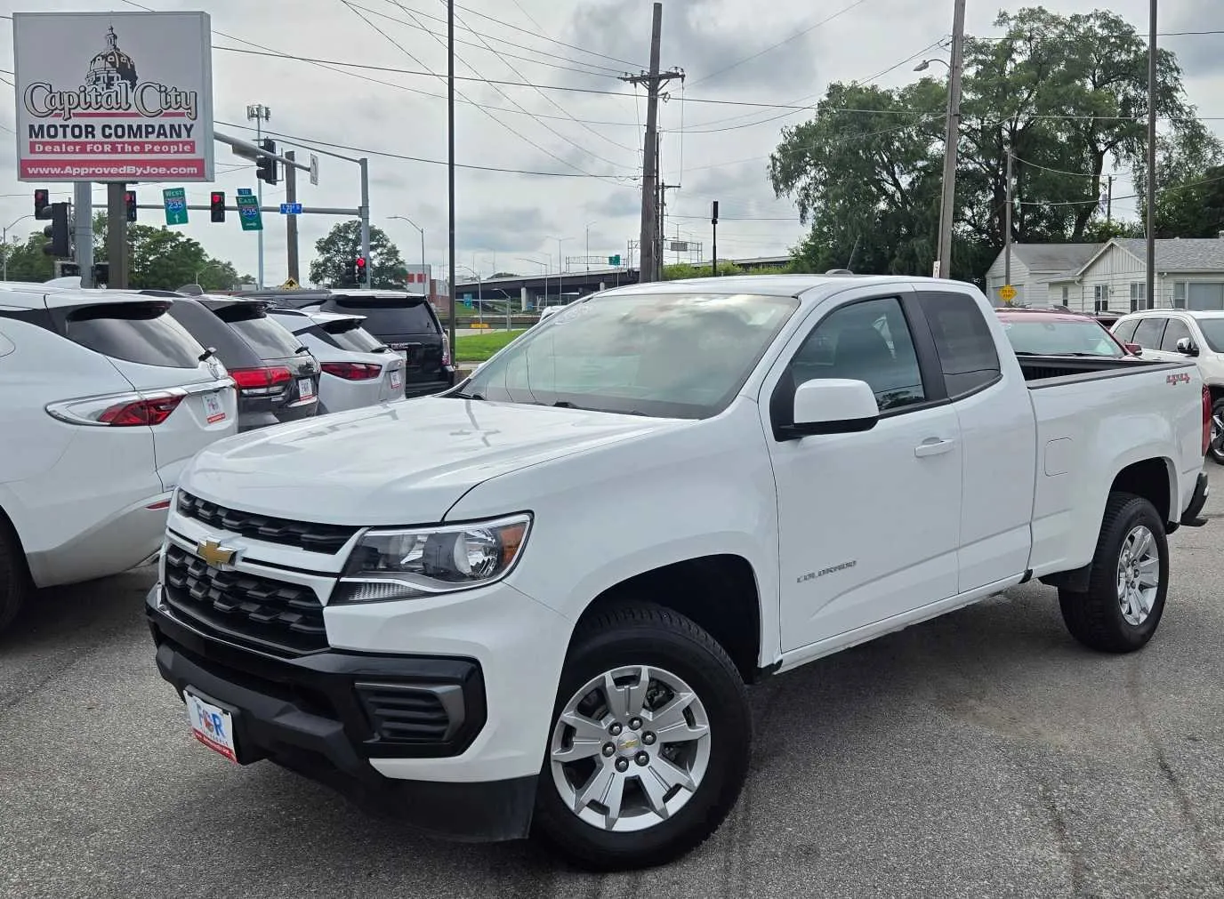 White 2021 Chevrolet Colorado 4WD LT for sale in Des Moines, IA