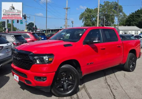 Red 2022 Ram 1500 Big Horn for sale in Des Moines, IA