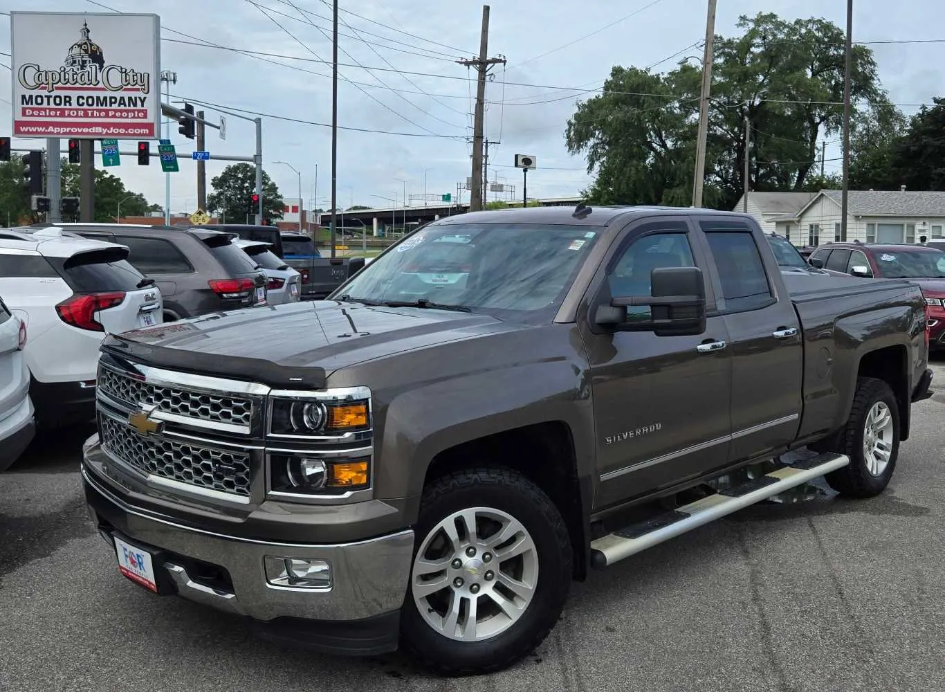 Brown 2014 Chevrolet Silverado 1500 LTZ for sale in Des Moines, IA