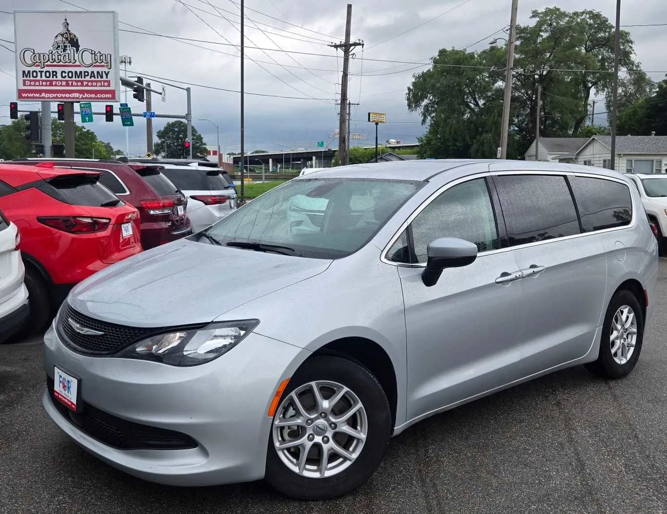Silver 2023 Chrysler Voyager LX for sale in Des Moines, IA
