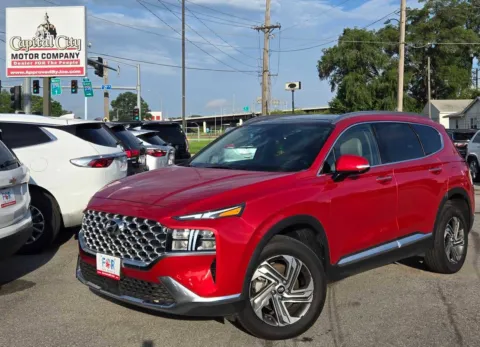 Red 2023 Hyundai Santa Fe SEL for sale in Des Moines, IA